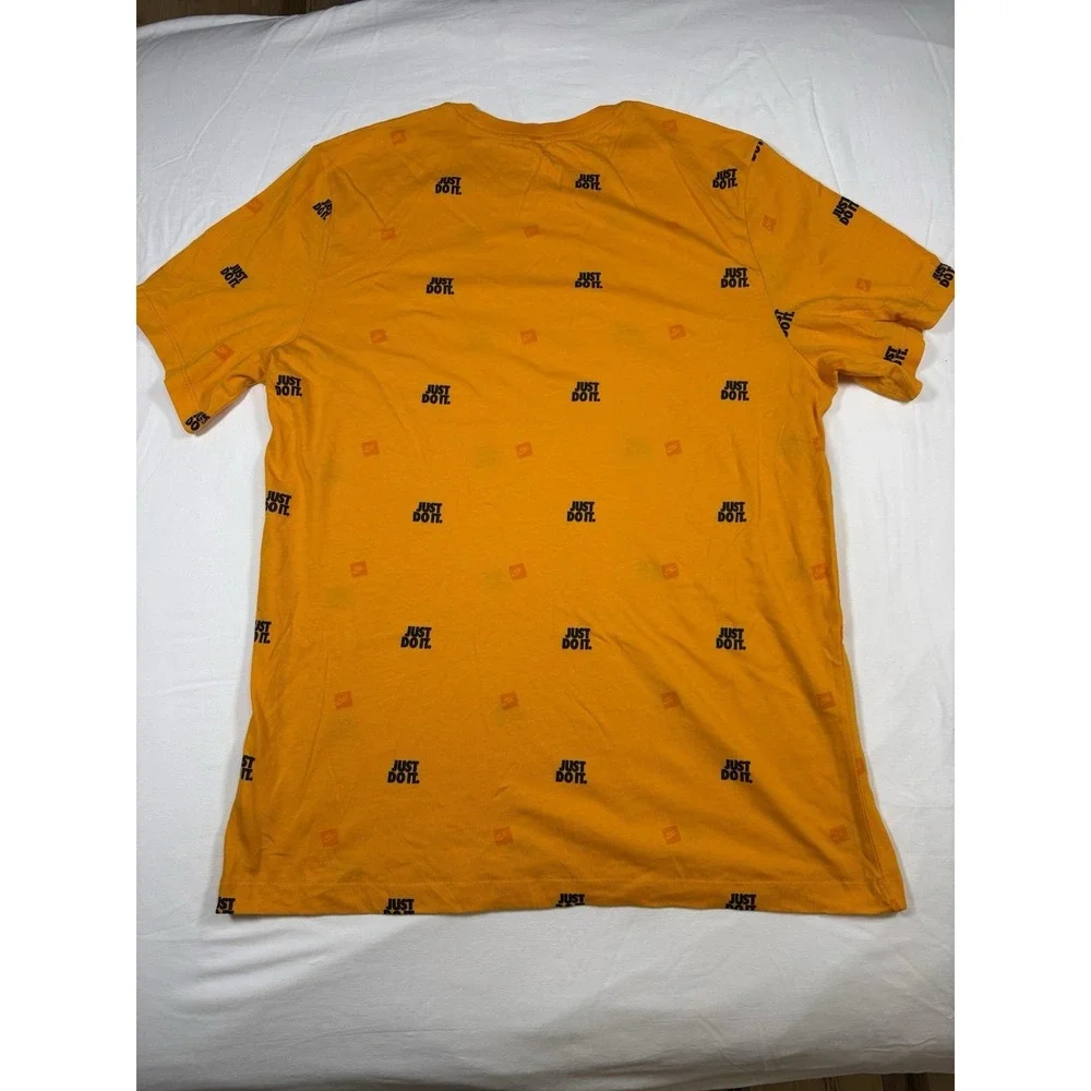 Nike T Shirt Just Do It Allover Print Logo XL